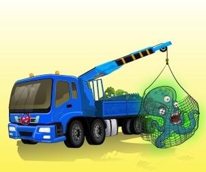 Sea Monster Crane Parking