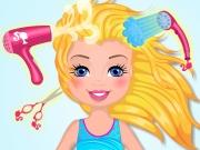 Shelly's Barbie Haircut