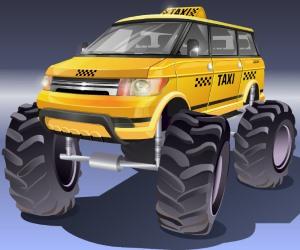 Monster Taxi Jigsaw Puzzle
