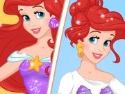 Now and then Ariel Sweet Sixteen