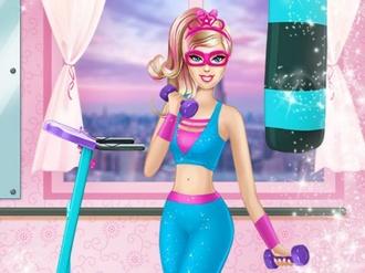 Barbie Superhero Gym Workout