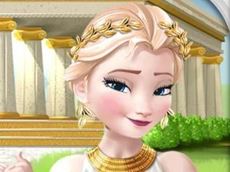 Elsa Time Travel Ancient Greece