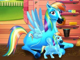 Rainbow Dash and the New Born Baby
