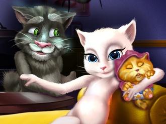Talking Angela and the New Born Baby