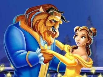 Beauty and the Beast Kissing