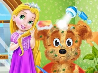 Baby Rapunzel adopt a Pet