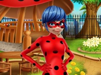 Ladybug Garden Decoration