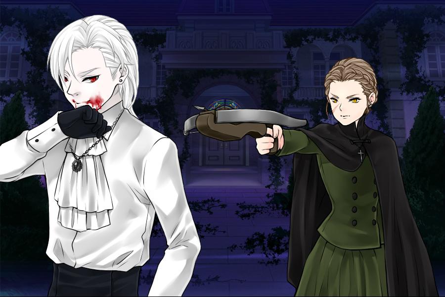Manga Creator: Vampire Hunter page.1