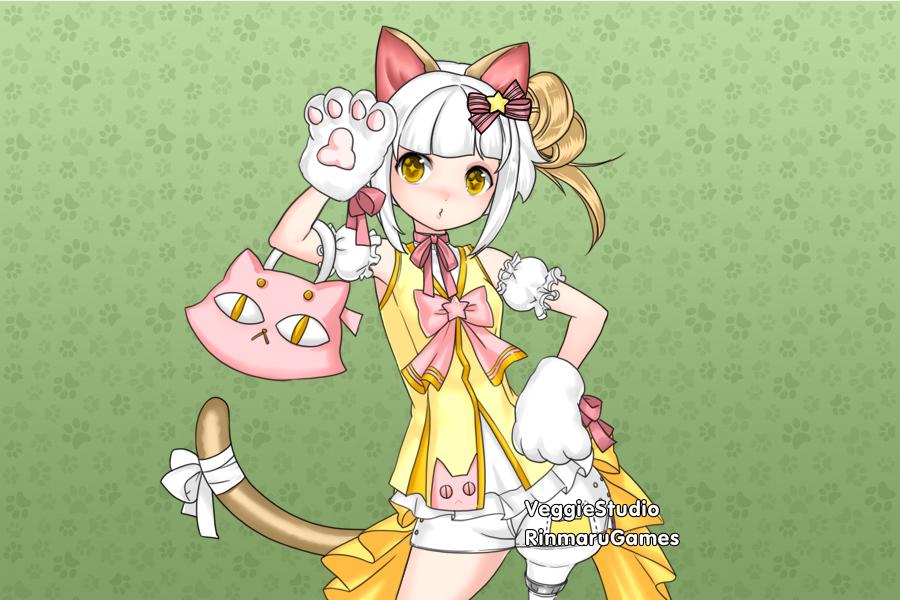 Kitty Idol dress up game