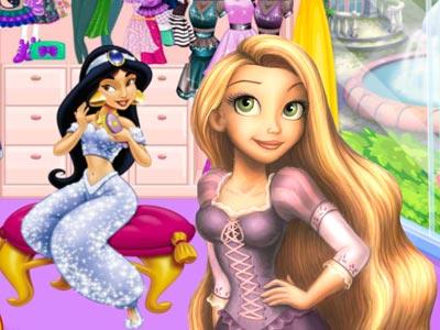 Beautiful Rapunzel Home Makeup