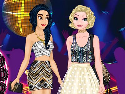 Princesses Hit 3 Parties a Night!