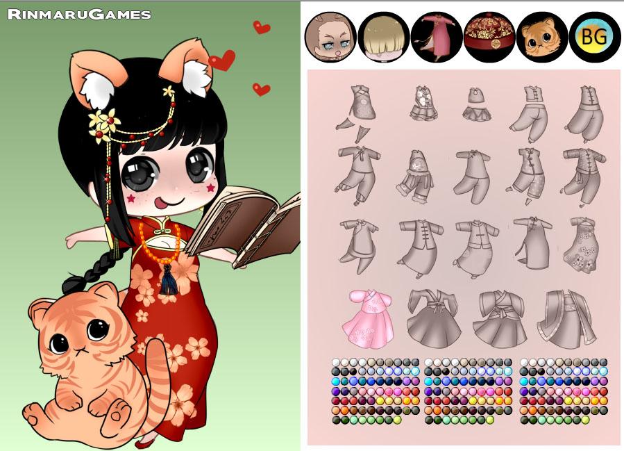 Chinese Zodiac dress up game