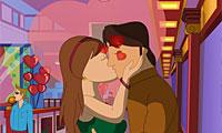 Kissing at the Shopping Mall