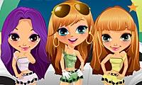 Auto Show Girls Dress Up