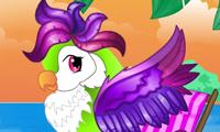 Exotic Parrot Feathers