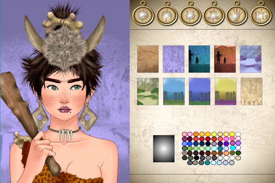 World history Avatar Creator Prehistoric