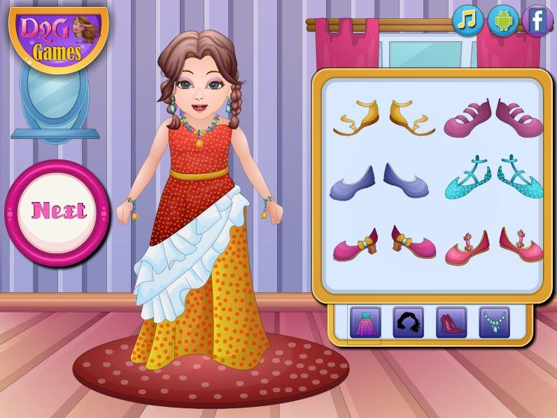 Sena Birthday Dress up