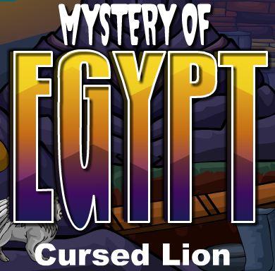Mystery Of Egypt Cursed Lion 