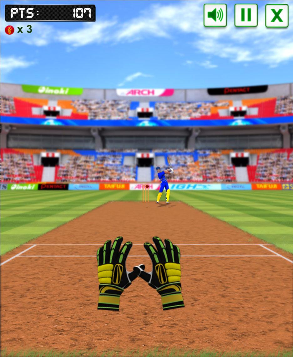 Cricket Fielder Challenge Game