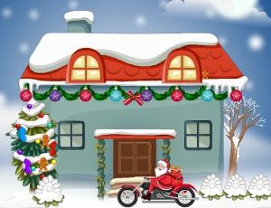 The Christmas santas
