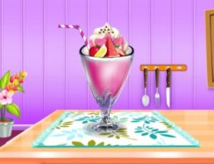 Milkshake Cooking And Decoration